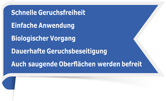 schnelle Geruchskiller für Tiere